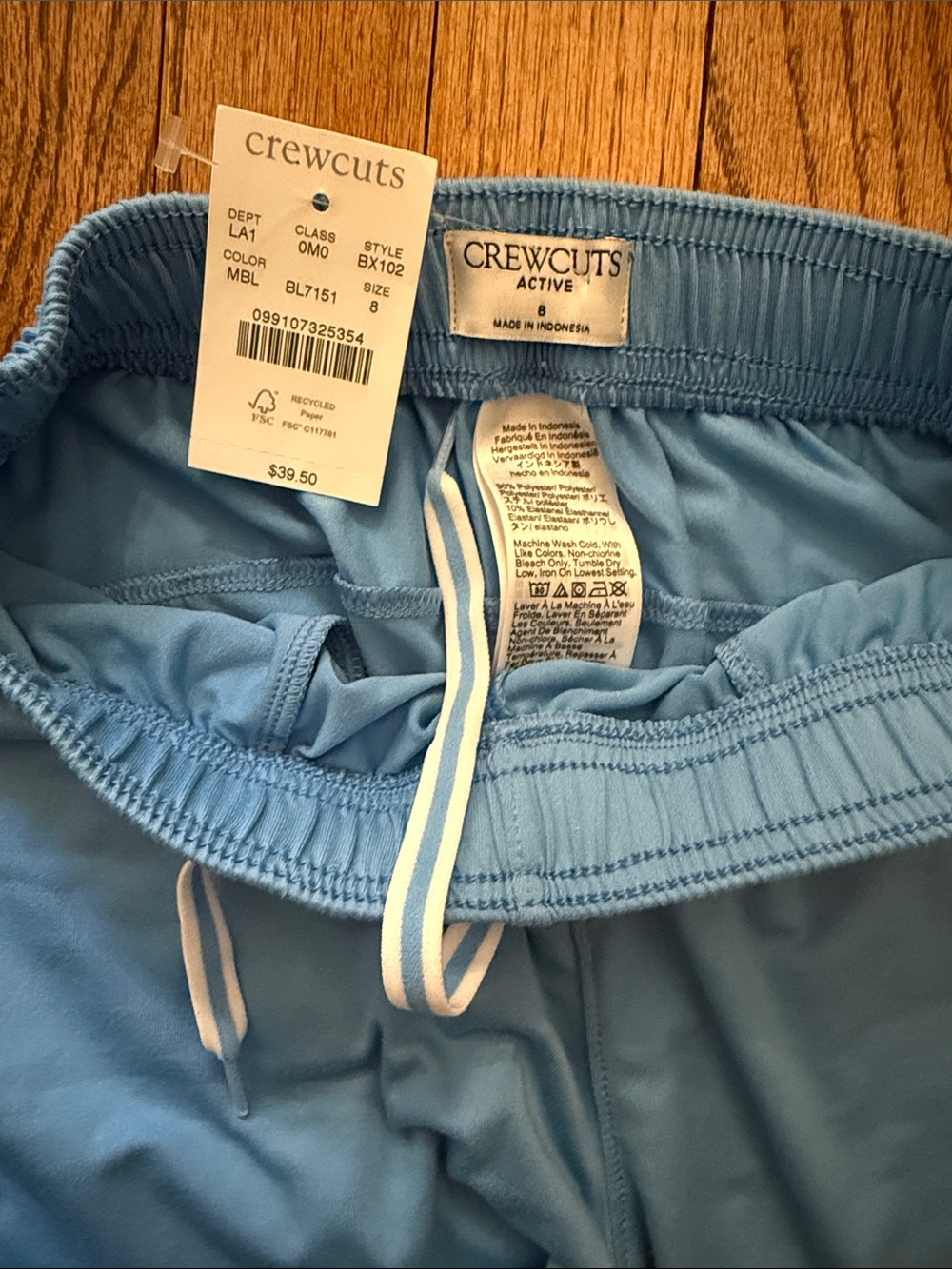 NWT J.Crew athletic shorts - boys 8 - Picture 3 of 3